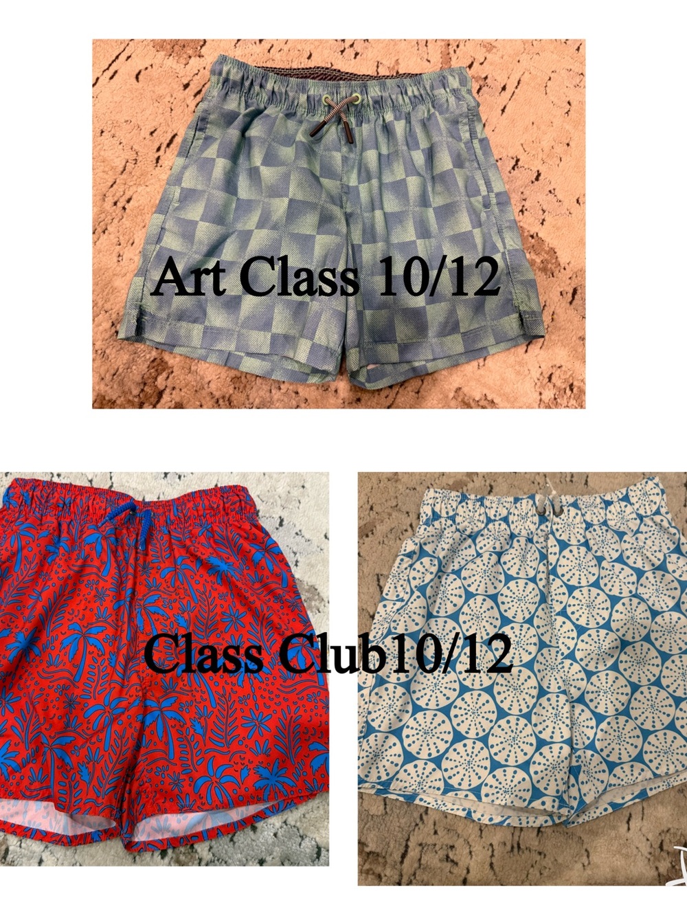 Boy’s Class Club swim trunks